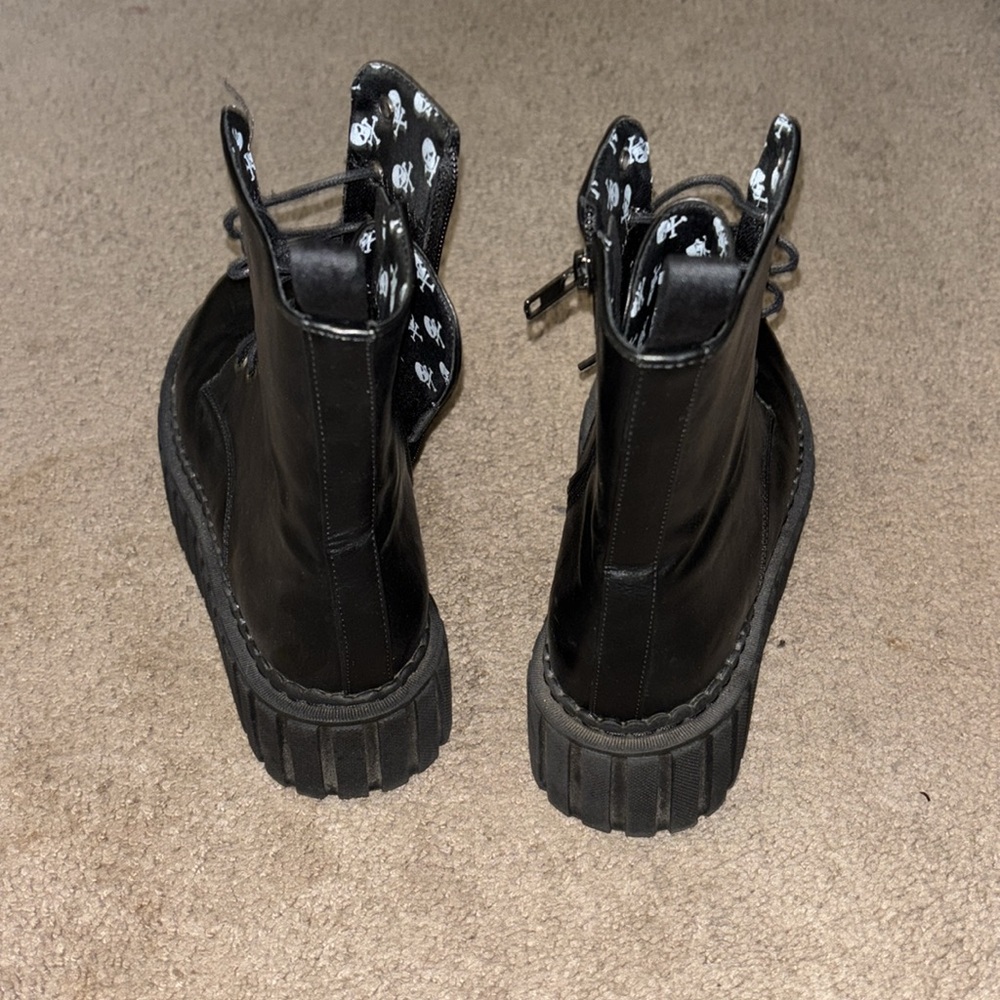 Combat boots black - Picture 3 of 12